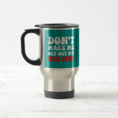 Mug De Voyage Professeur drôle (Gauche)
