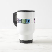 Mug De Voyage Professeur fait d'éléments (Devant gauche)