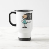Mug De Voyage Professeur Stick Figure (Gauche)
