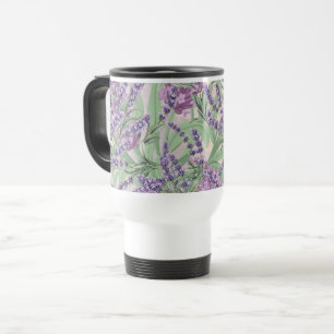 Mug De Voyage Profusion de Lavande Poussiéreuse Lavande Floral R