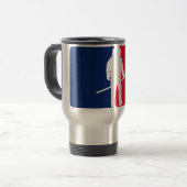 Mug De Voyage Promenade d'EOD de ligue longue (Devant gauche)