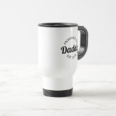 Mug De Voyage Promu À Daddy Est. 2026 I (Devant droit)