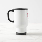 Mug De Voyage Promu à Tante EST 2025 | Nouvelle tante personnali (Gauche)