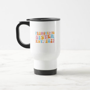 Mug De Voyage Promue Sœur Ét 2027 Grande Sœur