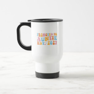 Mug De Voyage Promue Tante Est 2027 Nouvelle Tante