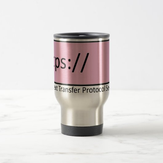 Mug De Voyage protocole de transfert hypertexte sécurisé https (Centre)
