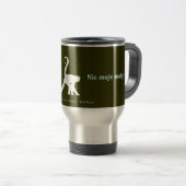 Mug De Voyage Proverbe polonais (Devant droit)