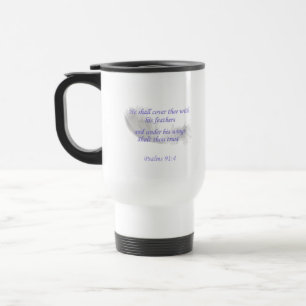 Mug De Voyage Psaumes 91:4 Il te couvrira de ses plumes