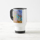 Mug De Voyage Psychedelic Seahorse Sea Turtle Art (Devant gauche)