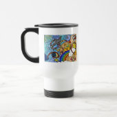 Mug De Voyage Psychédélique des années 60 rétro à la plage Vêtem (Gauche)