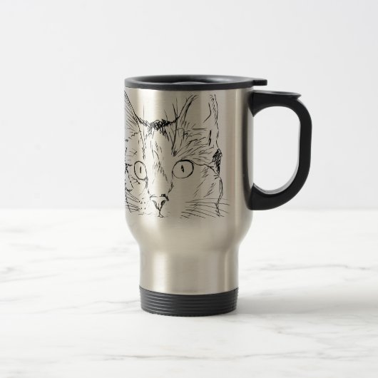 Mug De Voyage Puddy Cat (Droit)