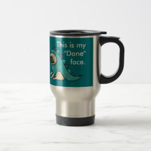 Mug De Voyage Pugasaurus "est fait "
