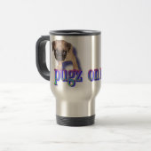 Mug De Voyage pugz sur le mugz (Devant gauche)