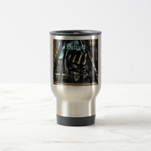 Mug De Voyage Puissance de Detroit (Centre)