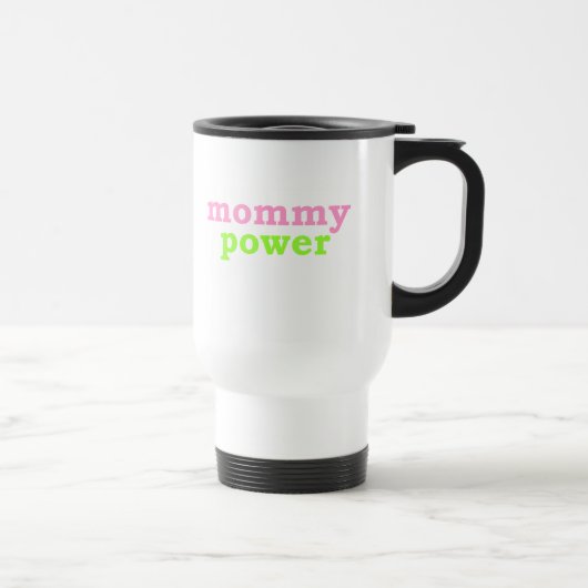 Mug De Voyage Puissance de maman (Droite)