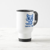 Mug De Voyage Puissant, Beau Manga Kitten (Devant droit)
