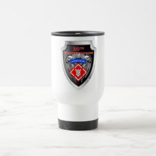 Mug De Voyage Puissante 20e brigade du génie - crête aéroportée