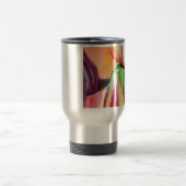 Mug De Voyage Purple Figs aquarelle originale peinture goutte à  (Centre)