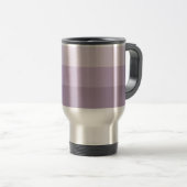 Mug De Voyage Purple Ombre rayé (Devant droit)