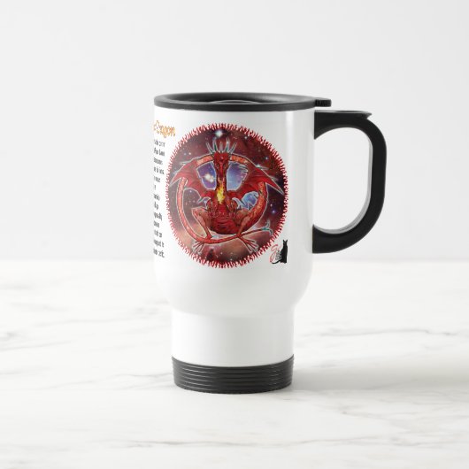 Mug De Voyage Pyrope Cosmic Dragon (Droite)