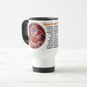 Mug De Voyage Pyrope Dragon Cosmique (Devant gauche)