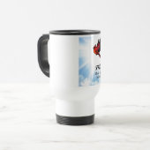 Mug De Voyage Quand quelqu'un que vous aimez, cardinal (Devant gauche)