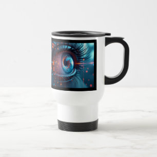 Mug De Voyage Quantum Eye gauche voyage banlieue mug