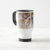 Mug De Voyage Quatre saisons, Mucha (Devant gauche)