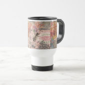 Mug De Voyage Queen Bee Vintage magnifique collage (Devant droit)