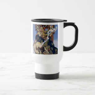 Mug De Voyage Queen Maeve Warrior Princess Imaginaire Art