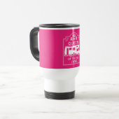 Mug De Voyage Queen Of The Camper RV (Devant gauche)