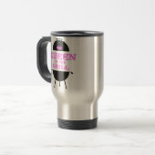 Mug De Voyage Queen Of The Grill, Couronne Rose (Devant gauche)