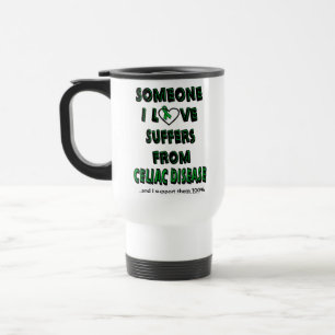Mug De Voyage Quelqu'Un Que J'Aime...Céliaque