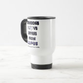 Mug De Voyage Quelqu'Un Que J'Aime...Lupus (Devant gauche)
