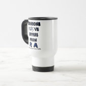 Mug De Voyage Quelqu'un que j'aime...RA (Devant gauche)