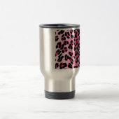 Mug De Voyage RAB Rockabilly Pink Cheetah Imprimer (Centre)