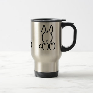 Mug De Voyage Rabbit ASCII