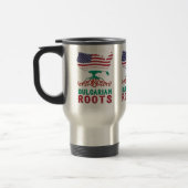 Mug De Voyage Racines américaines bulgares (Gauche)