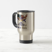 Mug De Voyage Racines écossaises américaines (Devant gauche)