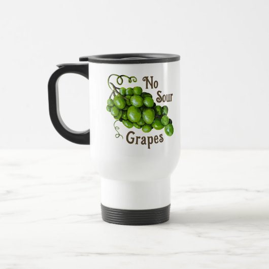 Mug De Voyage Raisins Voyage Mug (Gauche)