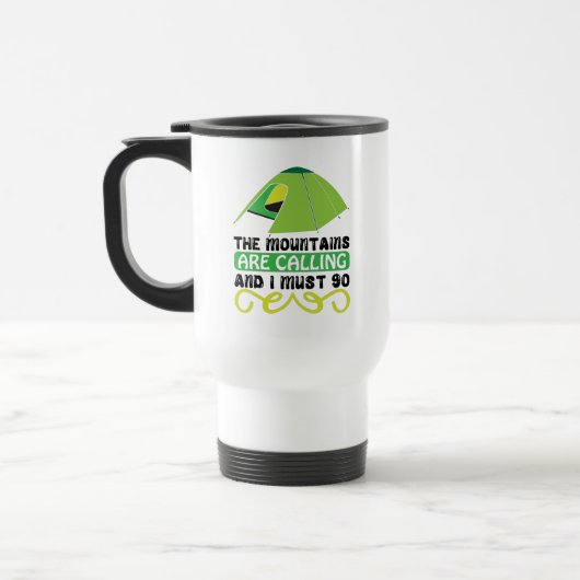 Mug de voyage randonnée/Camping (Gauche)