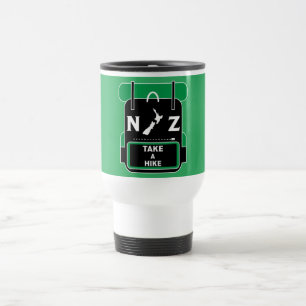 Mug De Voyage Randonnée Nouvelle-Zélande - Walling NZ - Trail Wa