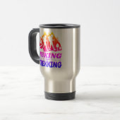 Mug De Voyage Randonnée ou trekking (Devant gauche)