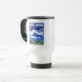 Mug De Voyage Randonner plus deux tons (Devant gauche)