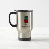 Mug De Voyage Randonneur avec le sac à dos (Gauche)