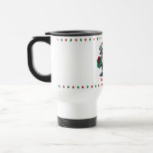 Mug De Voyage rapace de Noël Santa hat (Gauche)
