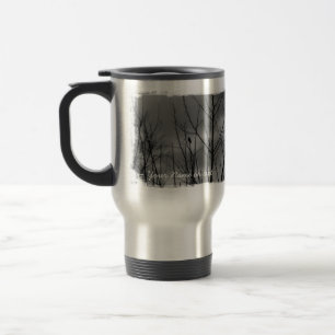 Mug De Voyage Raven foncé ; Personnalisable