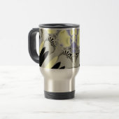 Mug De Voyage Rayons dorés (Devant gauche)