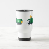 Mug De Voyage Recyclage Camion à ordures (Centre)