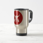 Mug De Voyage Red Ghost Dance Buffalo voyage mule (Devant droit)